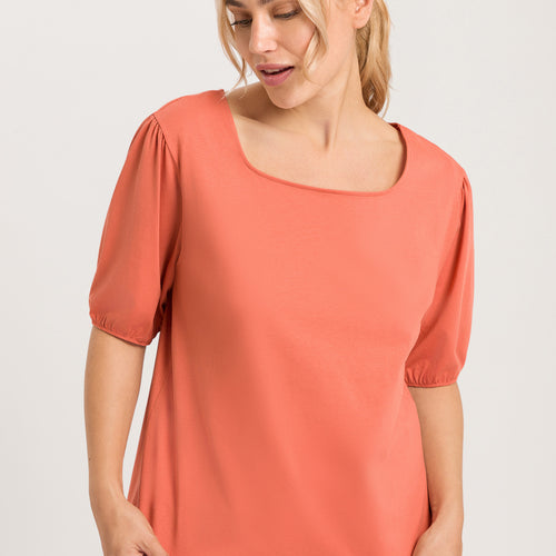 78807 S/SLV SHIRT - 2294 Apricot Brandy