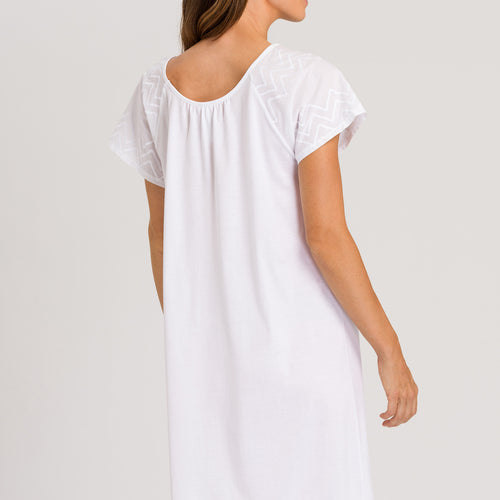 78979 Vivia Short Sleeve Nightgown - 101 White