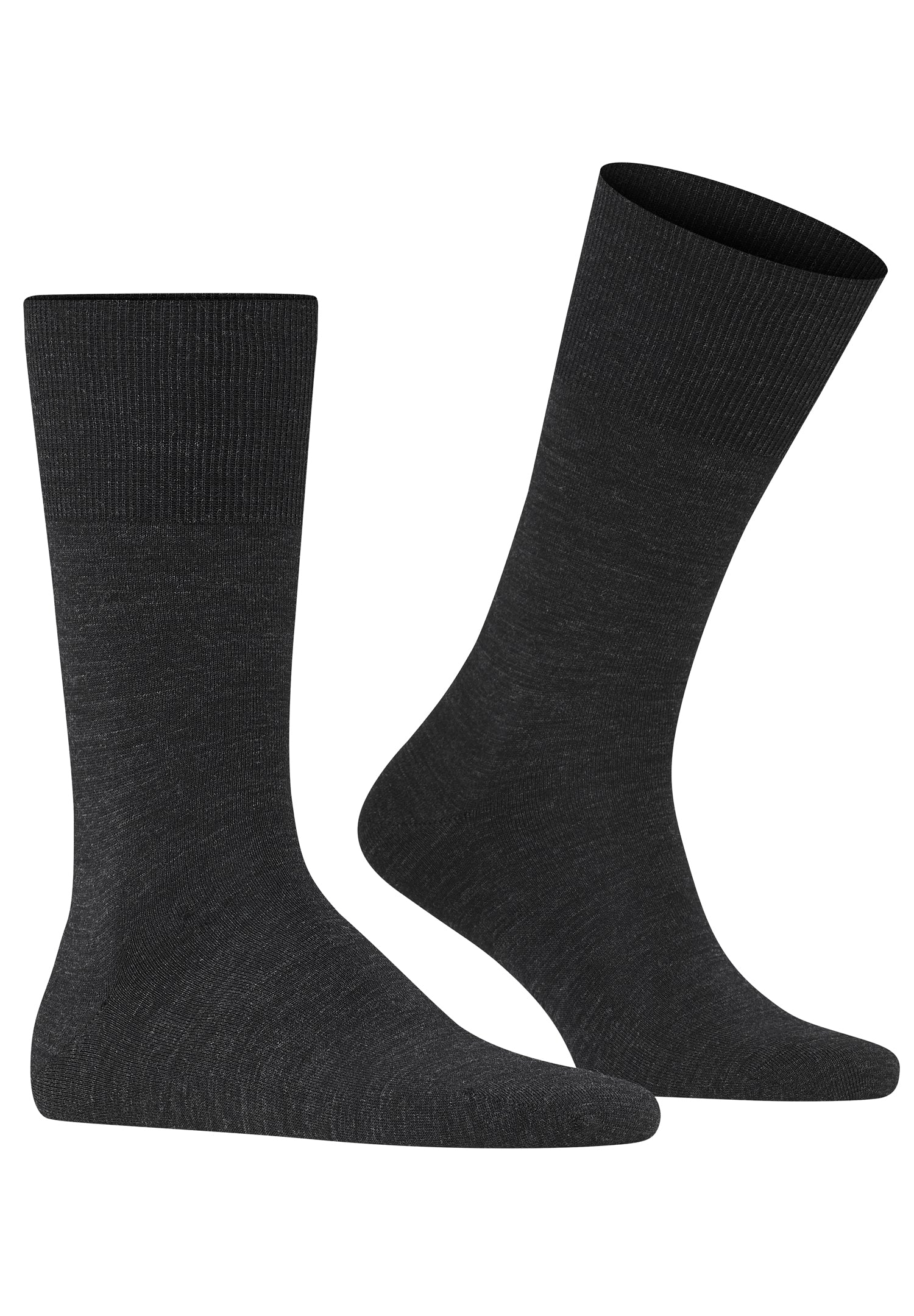 Airport Airport Sock | Anthracite Melange 14435-3080