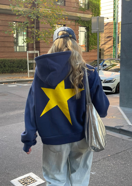 Star boxy hoodie